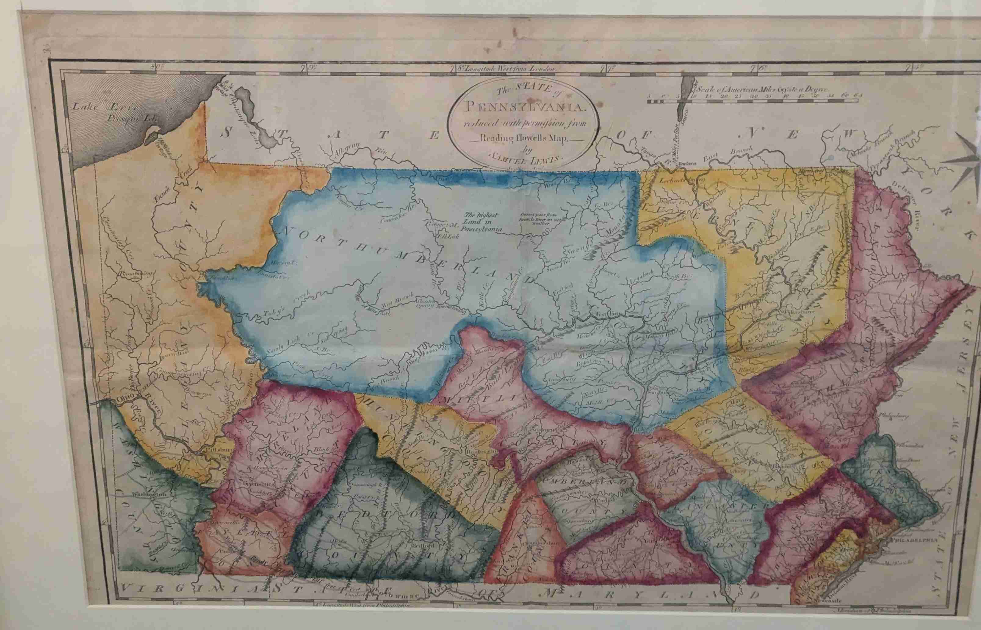 Map: Pennsylvania