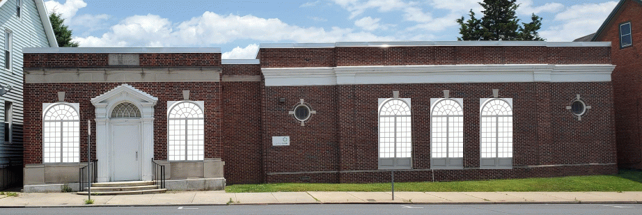 Old phone exchange building