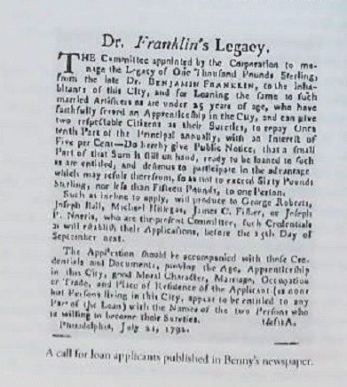 Dr. Franklin's Legacy