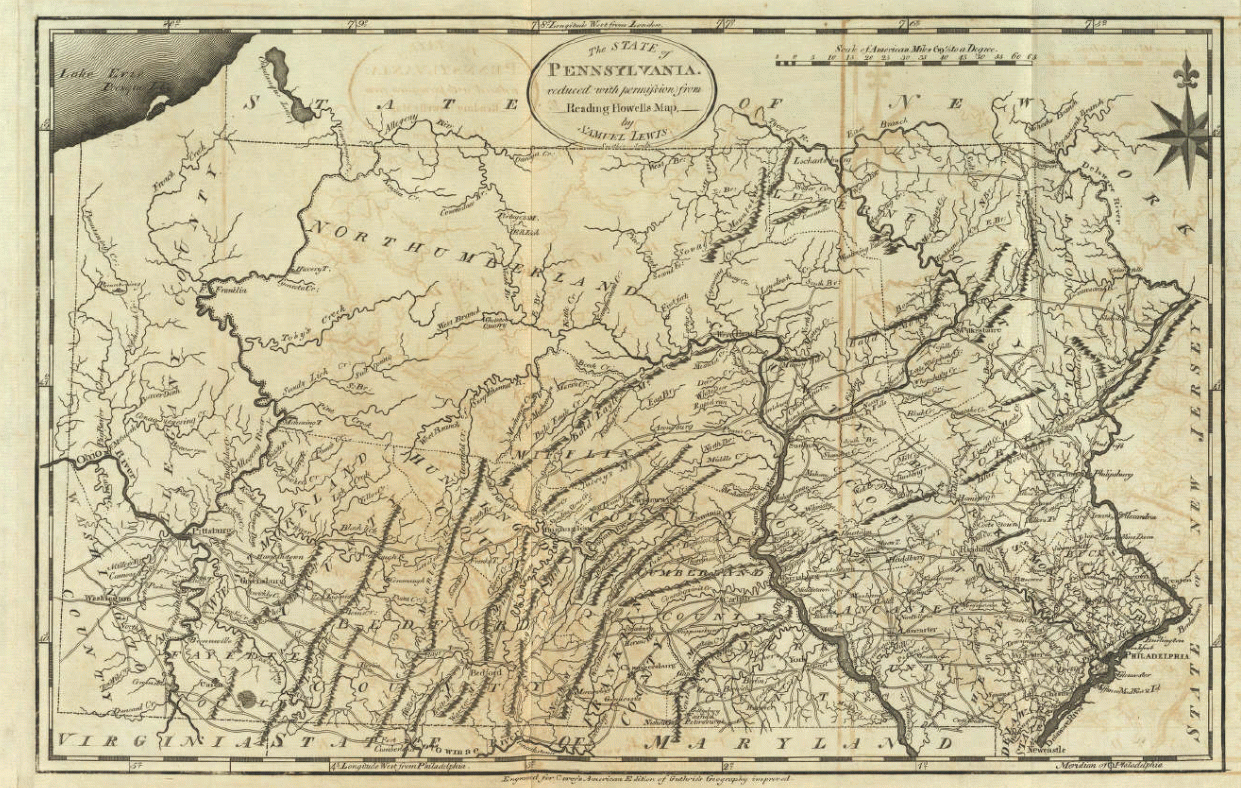 Map: Pennsylvania