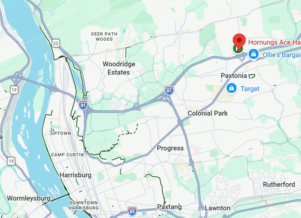 Map: Linglestown, PA