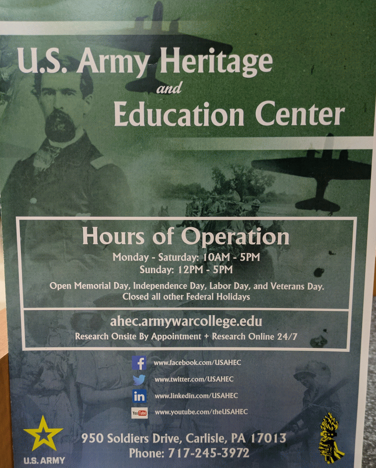 U.S. Army Heritage and Education Center
